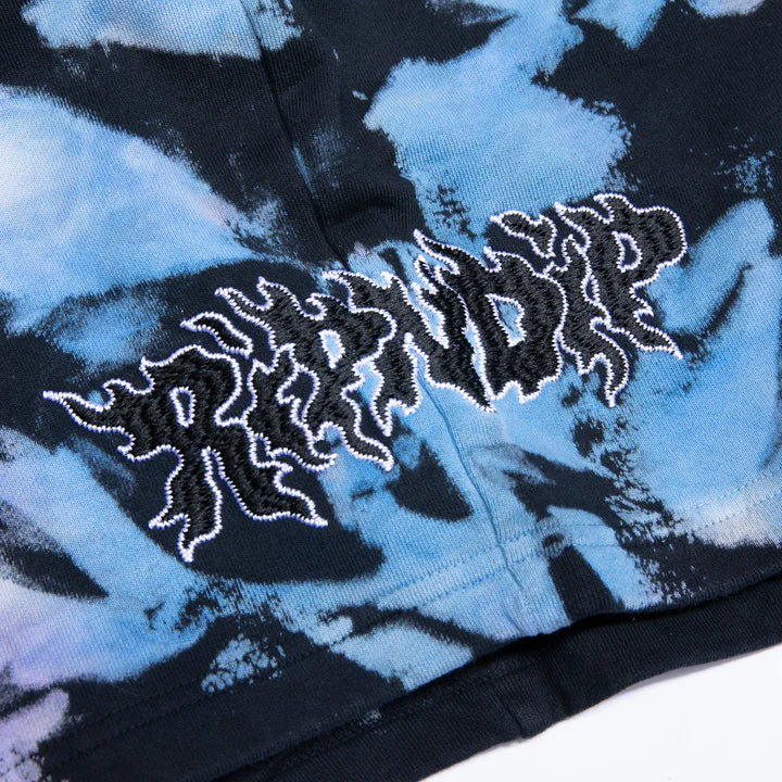 Pantaloneta (BLACK/PEACH/PURPLE TIE DYE)