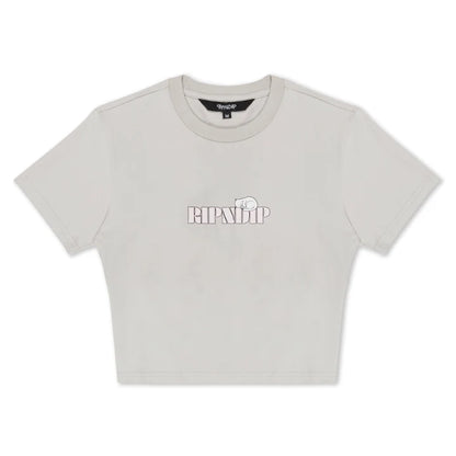 TASTE LIKE NERM CROPPED BABY TEE (GREY)