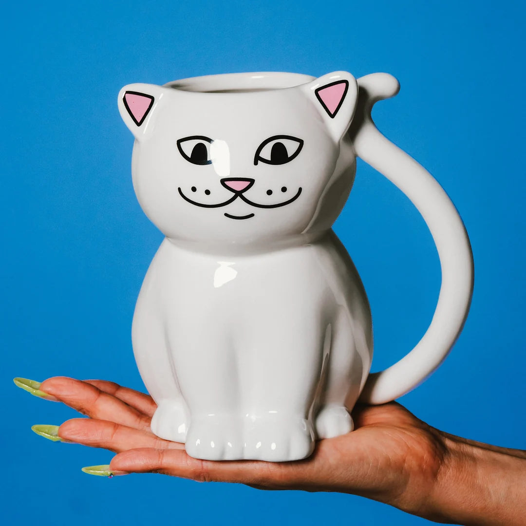 TAZA DE CERÁMICA LORD NERMAL (BLANCA)
