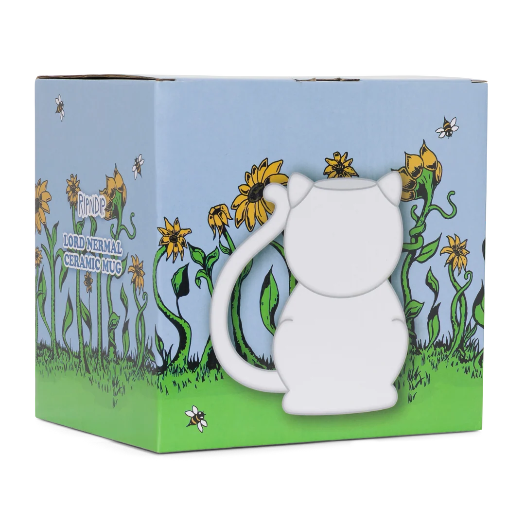 TAZA DE CERÁMICA LORD NERMAL (BLANCA)
