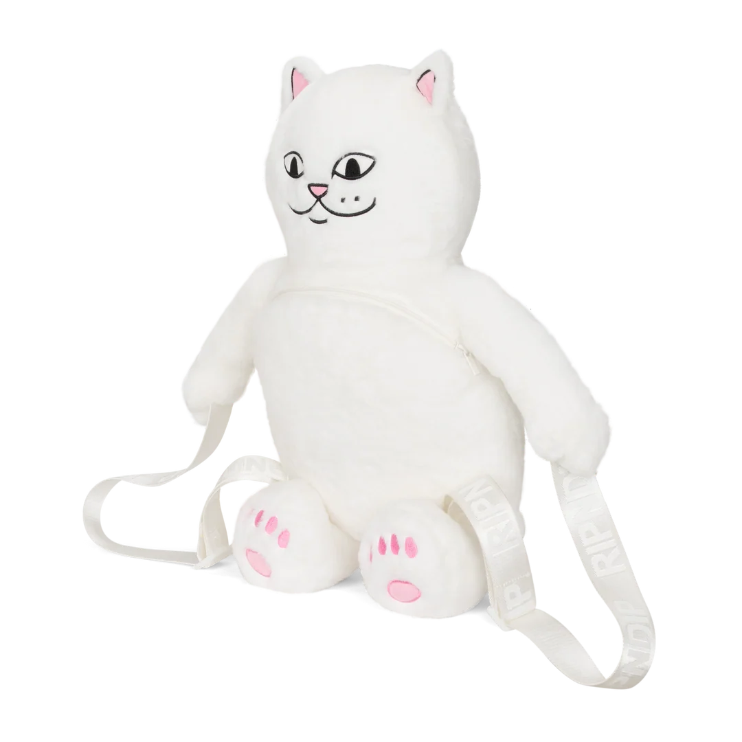 MOCHILA DE FELPA LORD NERMAL (BLANCO)