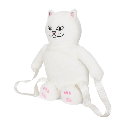 MOCHILA DE FELPA LORD NERMAL (BLANCO)
