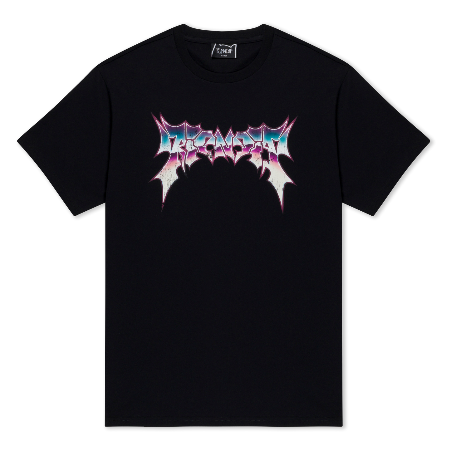 PLAYERA NOID (NEGRO WASH)