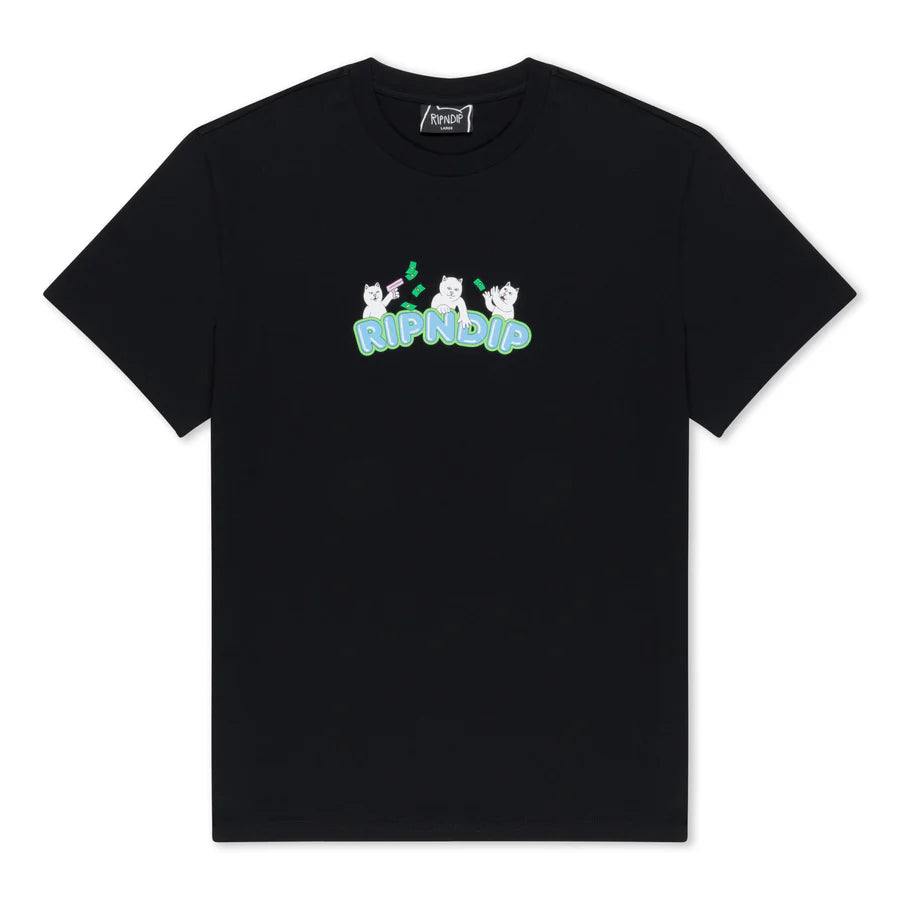 PLAYERA CLUB CREAM (NEGRO)