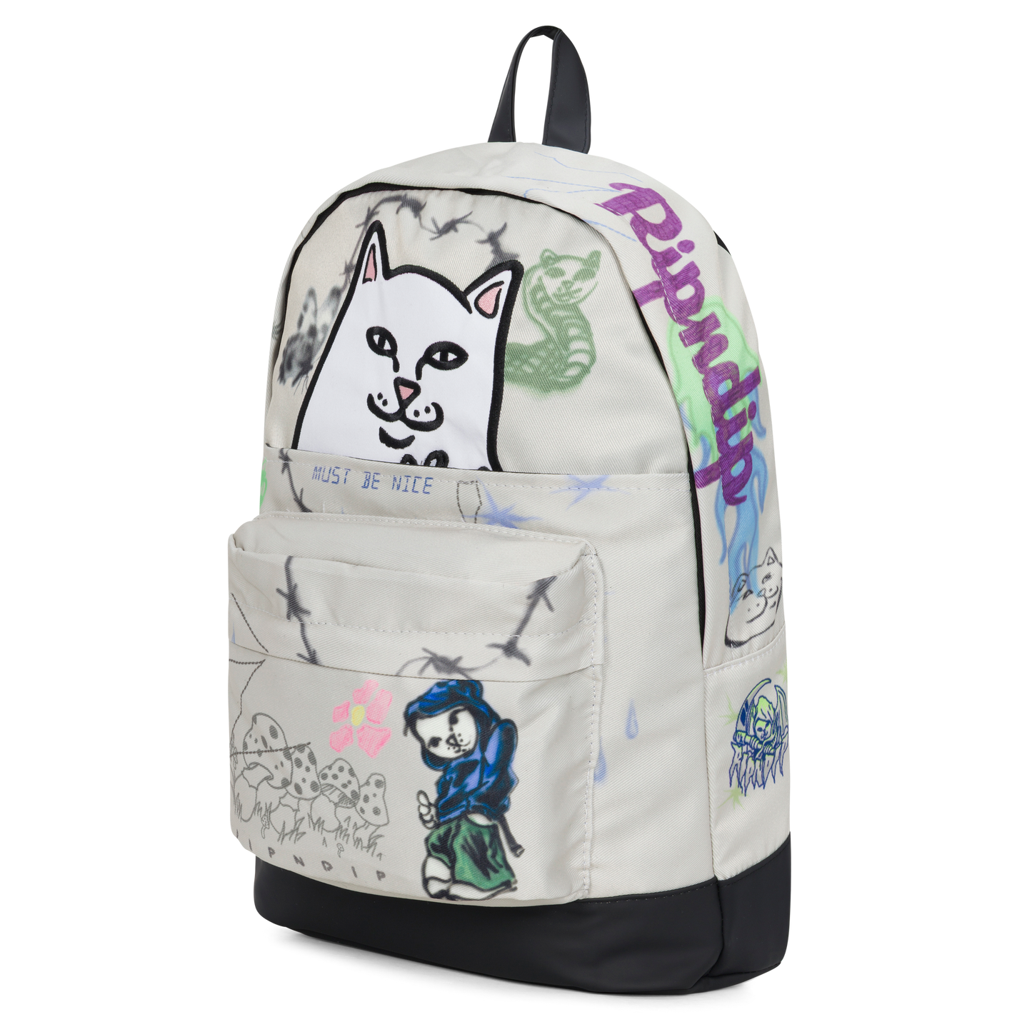 MOCHILA GOOSEBUMPS VELCRO (BONE)