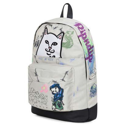 MOCHILA GOOSEBUMPS VELCRO (BONE)