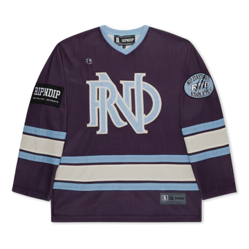 NO DAYS OFF HOCKEY JERSEY (PLUM)