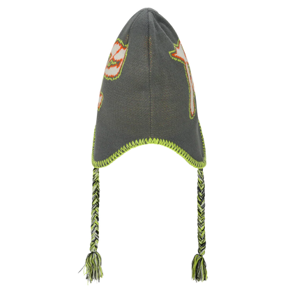 PACIFIC BEACH PERUVIAN BEANIE (CHARCOAL)