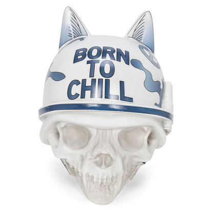 PORTAINCIENSO DE CERÁMICA BORN TO CHILL (INDIGO)