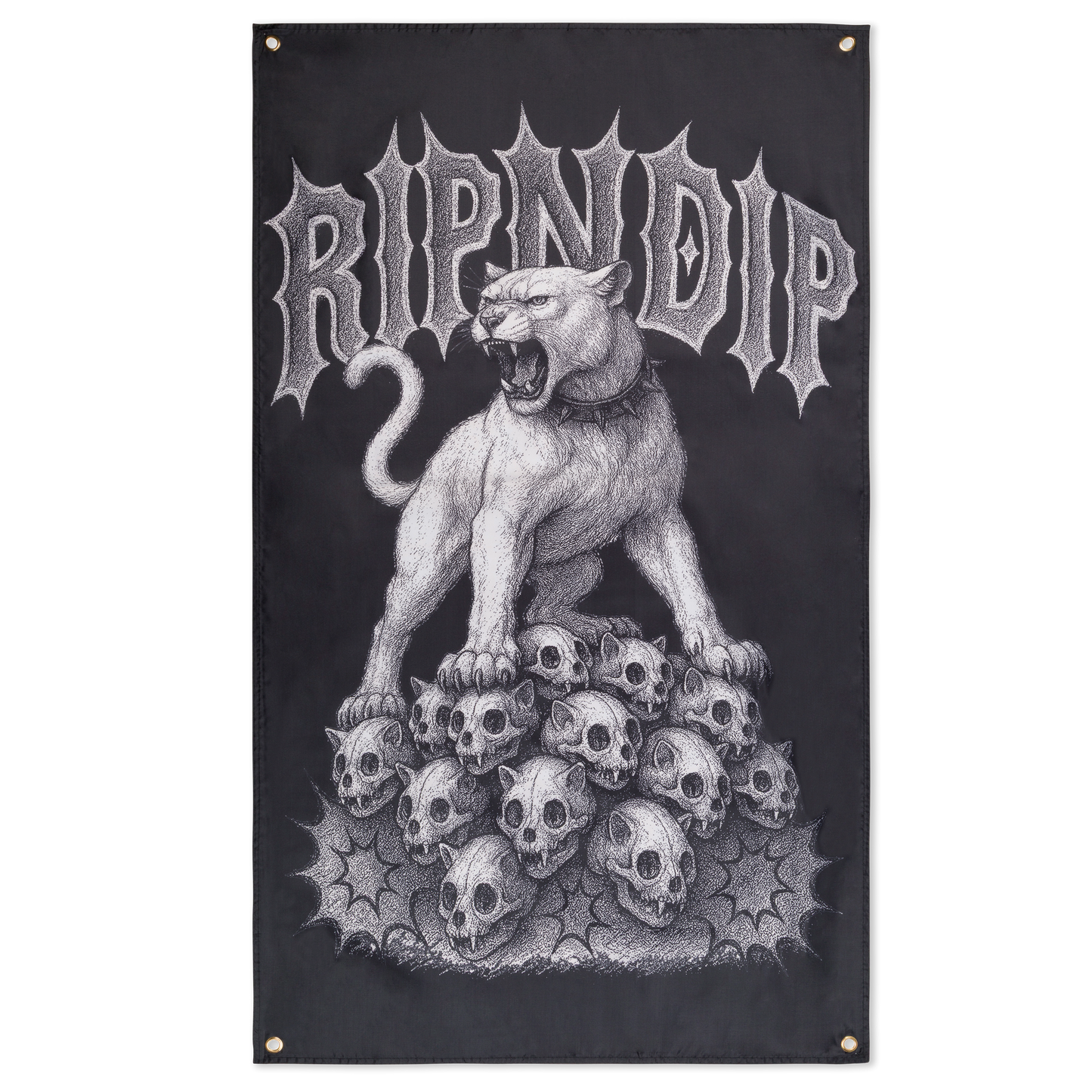 ESTANDARTE DE PARED DE TIERRAS RESIDUALES (NEGRO)