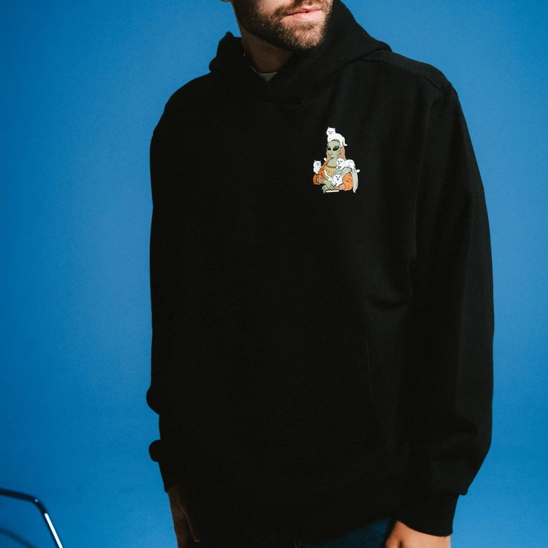 HOODIE HERE ALL ALONG (NEGRO)