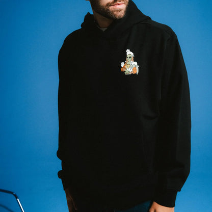 HOODIE HERE ALL ALONG (NEGRO)
