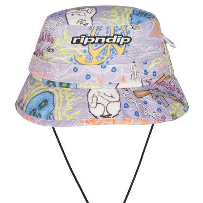 BORN TO LOVE BOONIE HAT (CORNFLOWER)