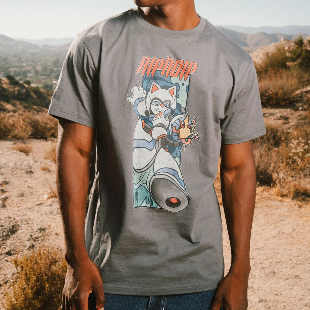 PLAYERA ROKKUNERM (CHARCOAL)
