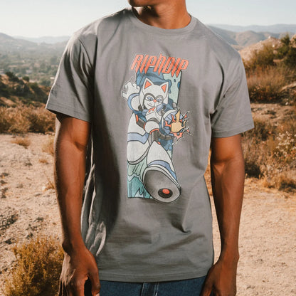 PLAYERA ROKKUNERM (CHARCOAL)