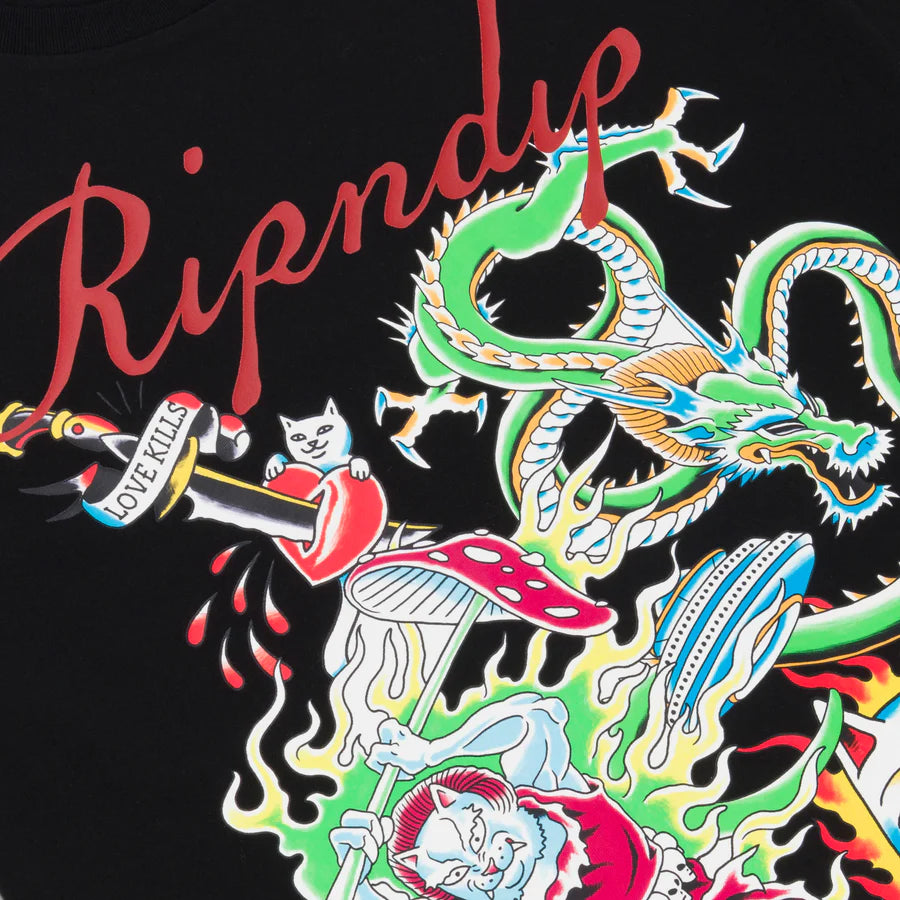 PLAYERA INKED (NEGRO)