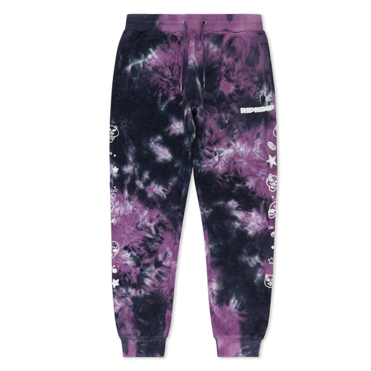 Pans DANCE FOREVER (BLACK/ORCHID TIE DYE)