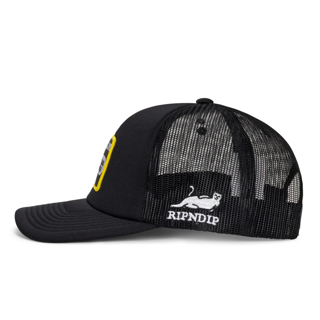 GORRA MEOW MEOW TRUCKER (NEGRO)