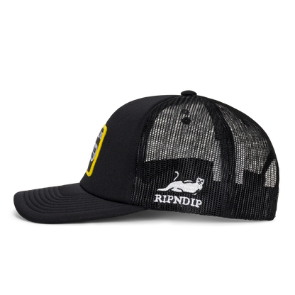 GORRA MEOW MEOW TRUCKER (NEGRO)