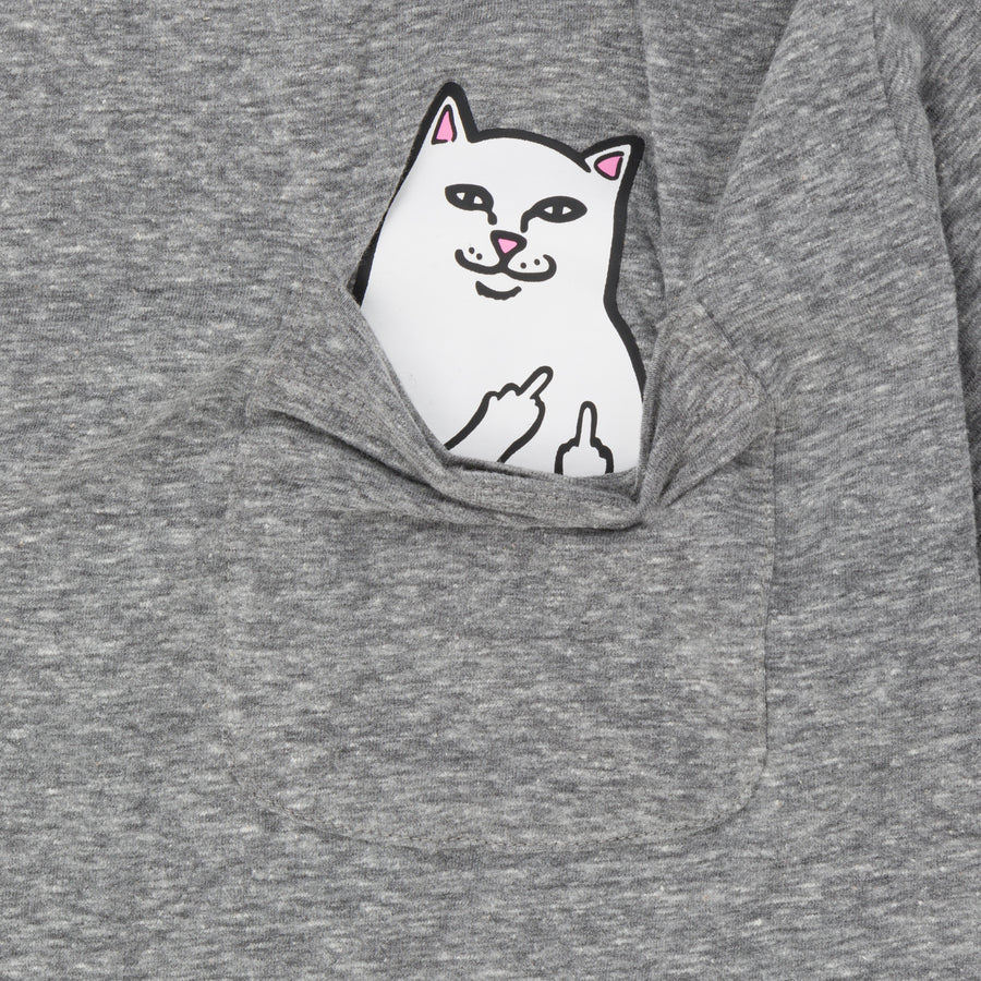 PLAYERA POCKET LORD NERMAL S/S (HEATHER GREY)