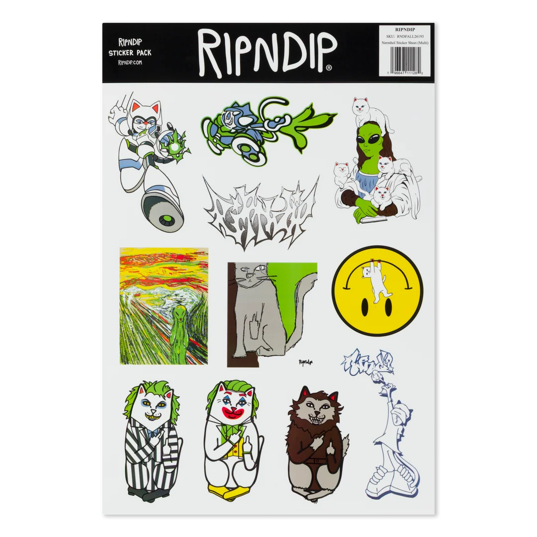 HOJA DE STIKERS NERMHOL (MULTI)