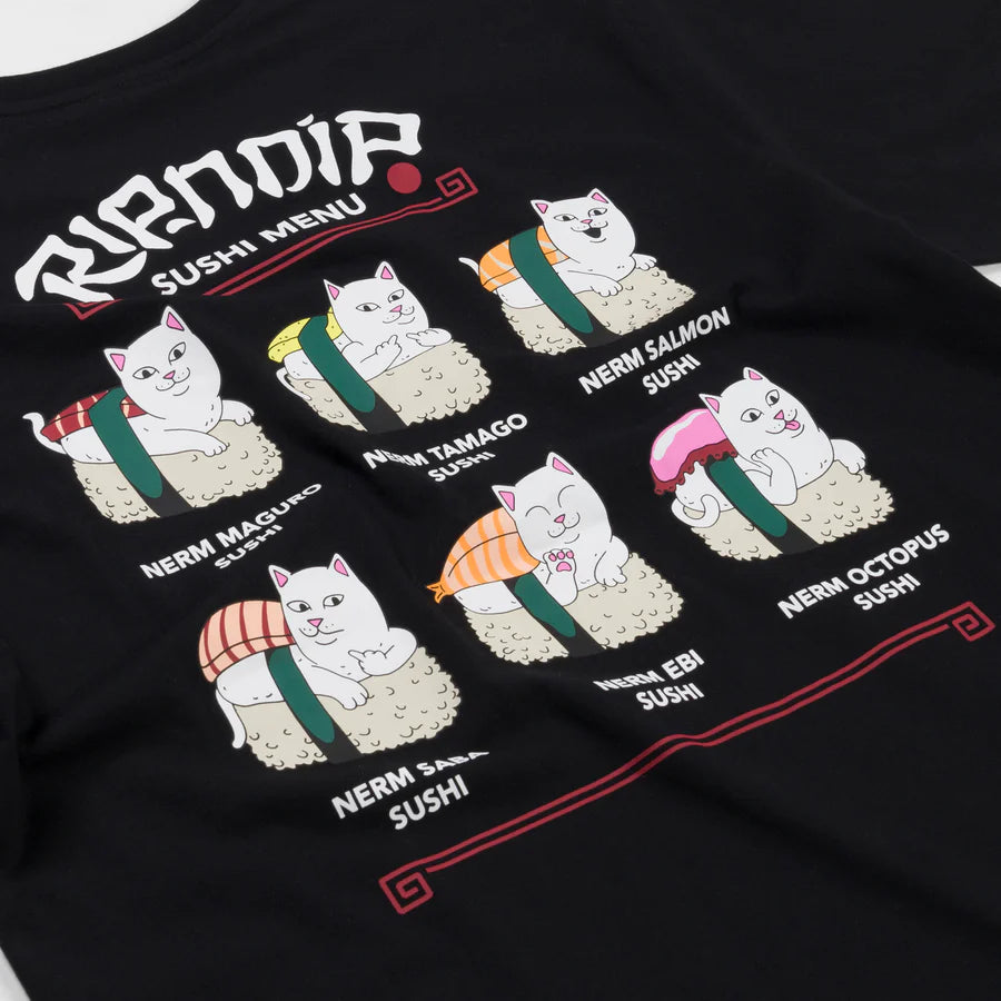 PLAYERA SUSHI NERM (NEGRO)