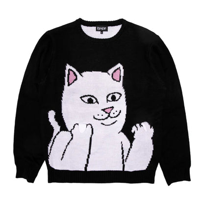 SUÉTER LORD NERMAL FLIPPY KNITTY (Negro)