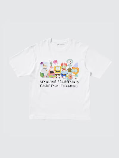 PLAYERA CPFM x BOB ESPONJA UT (BLANCO)