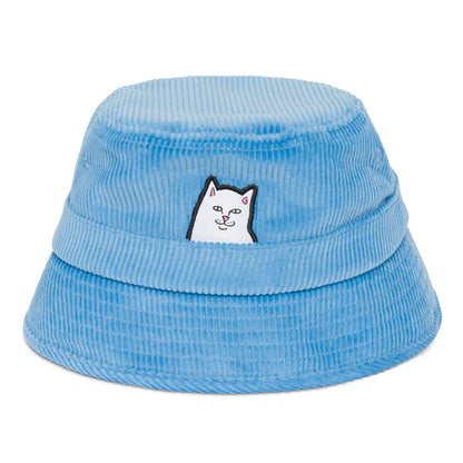 LORD NERMAL CORDUROY BUCKET HAT (LIGHT BLUE)