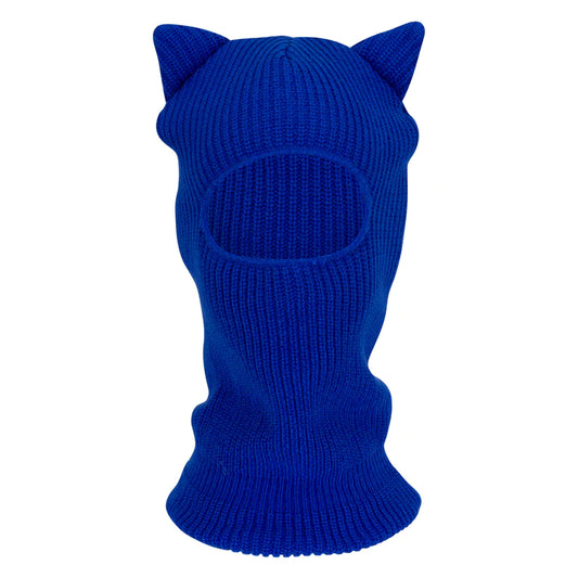 Balaclava Kitty Ears Ski (Royal Azul)