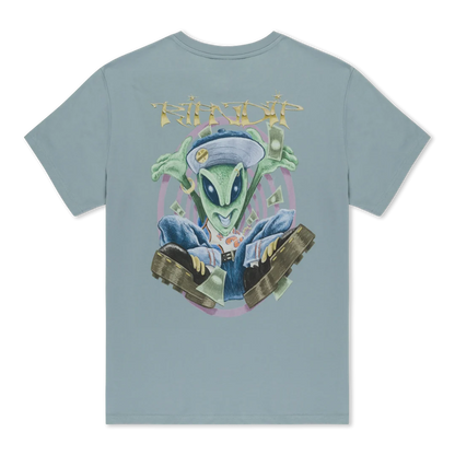 PLAYERA YUNG MONEY (SILVER BLUE)