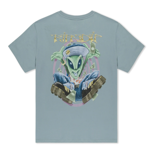 PLAYERA YUNG MONEY (SILVER BLUE)