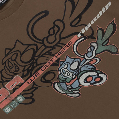 PLAYERA CYCLONE (DUSTY BROWN)