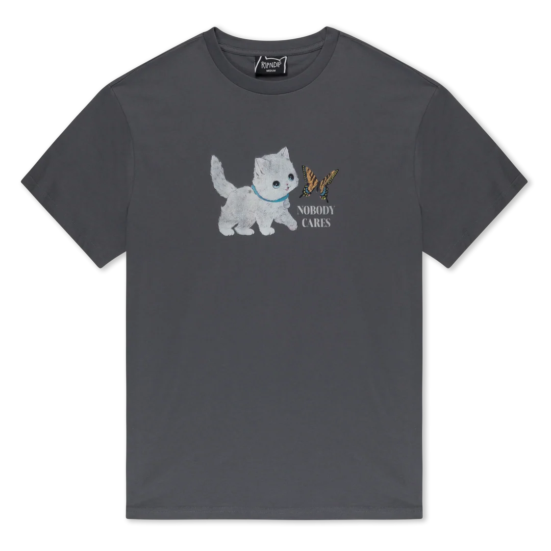 PLAYERA NOBODY CARES (CHARCOAL)