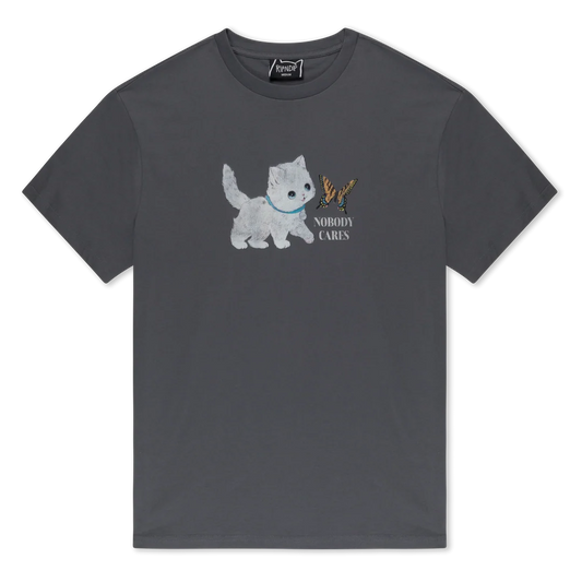 PLAYERA NOBODY CARES (CHARCOAL)