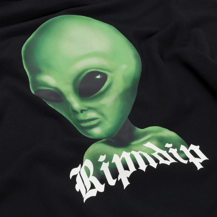 WE COME IN PEACE HOODIE (NEGRO)