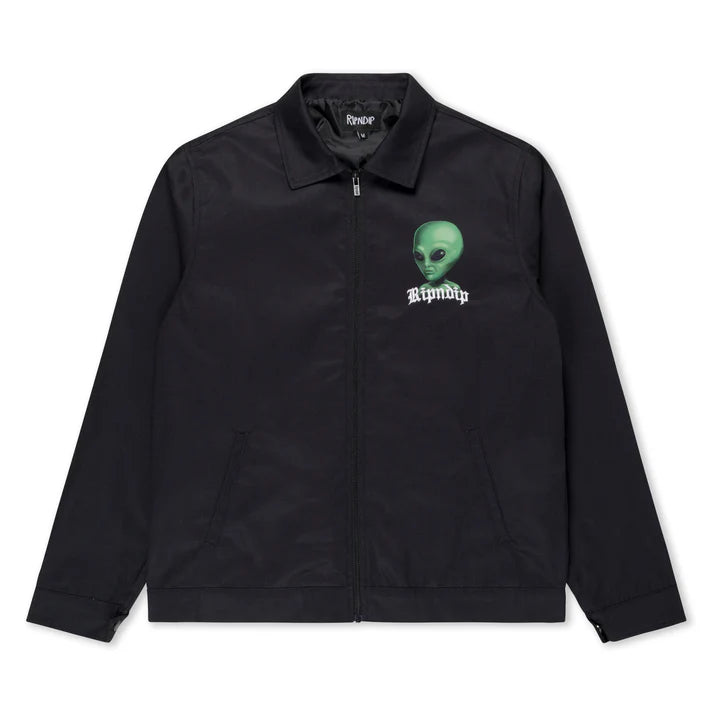 WE COME IN PEACE WORKMAN JACKET (NEGRO)
