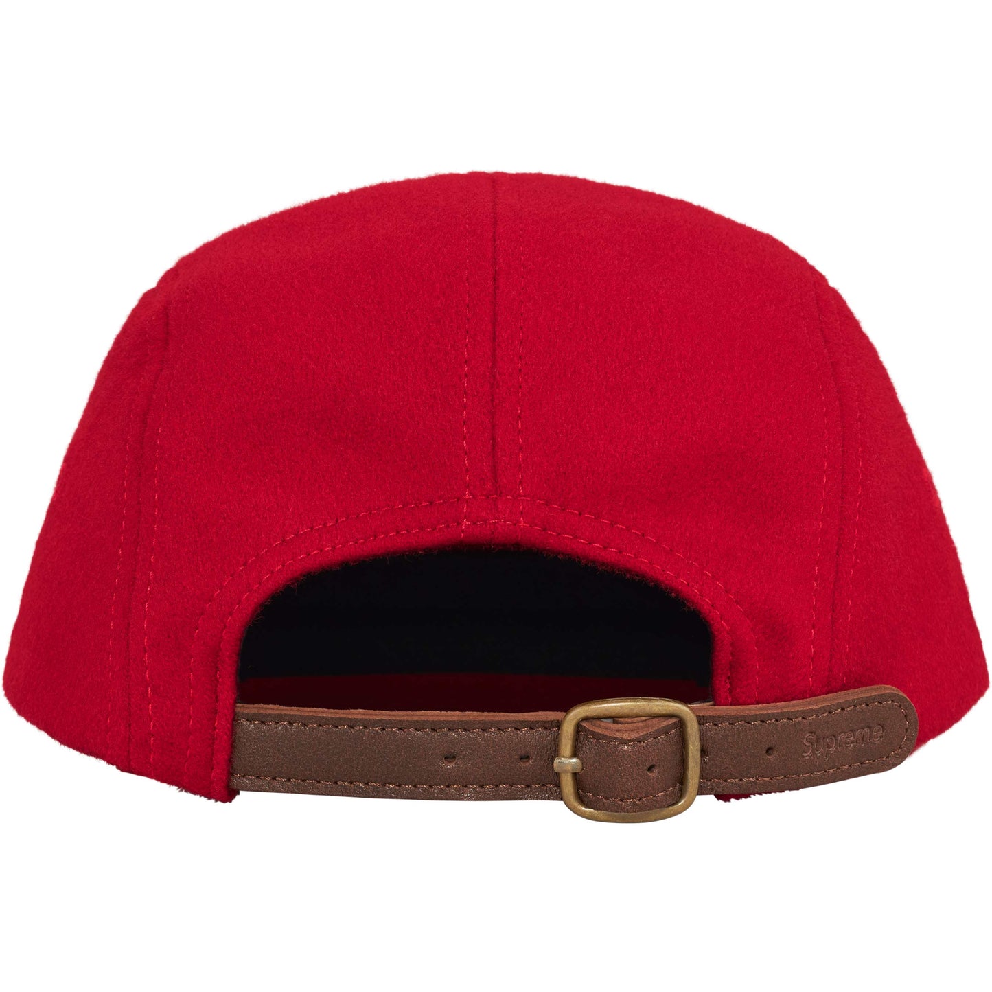 GORRA SUPREME WOOL CAMP (Rojo)