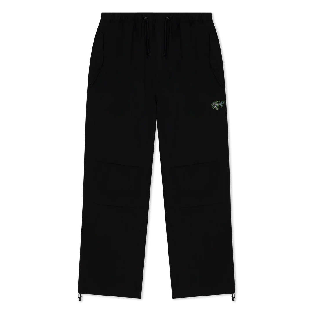 PANTALÓN CON CORDÓN CICLÓN (NEGRO)