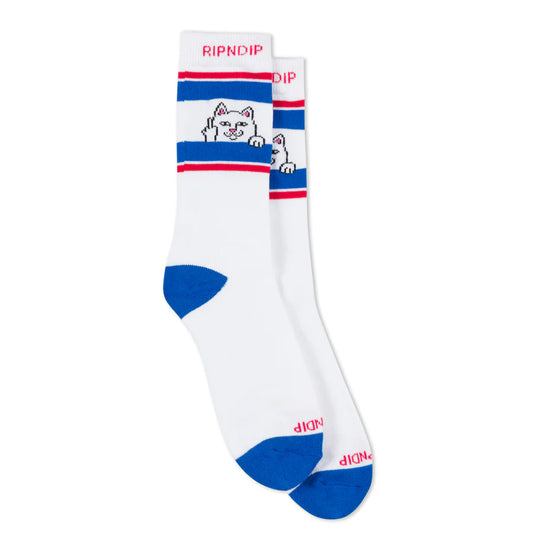 CALCETINES PEEKING NERMAL (BLANCO)