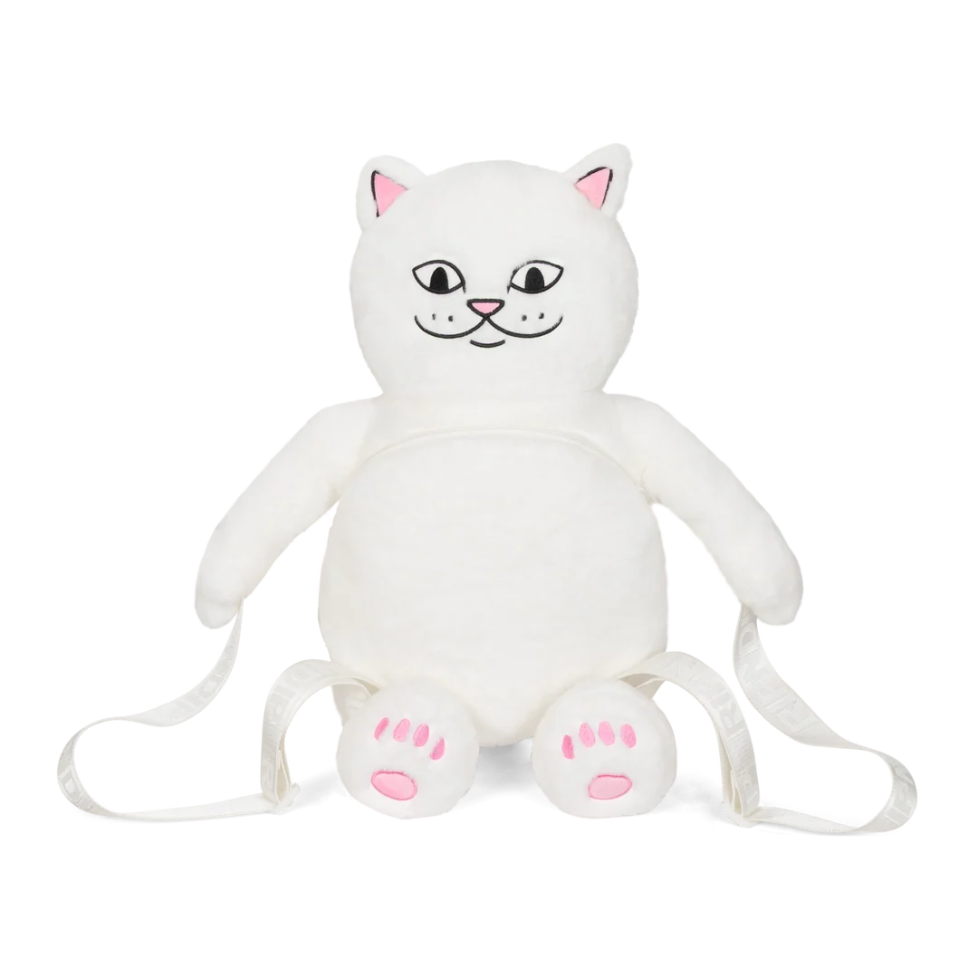 MOCHILA DE FELPA LORD NERMAL (BLANCO)
