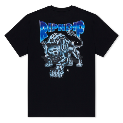 PLAYERA CYBORG (NEGRO WASH)