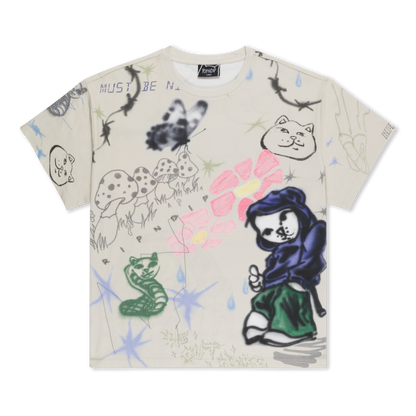 PLAYERA GOOSEBUMPS (HUESO)