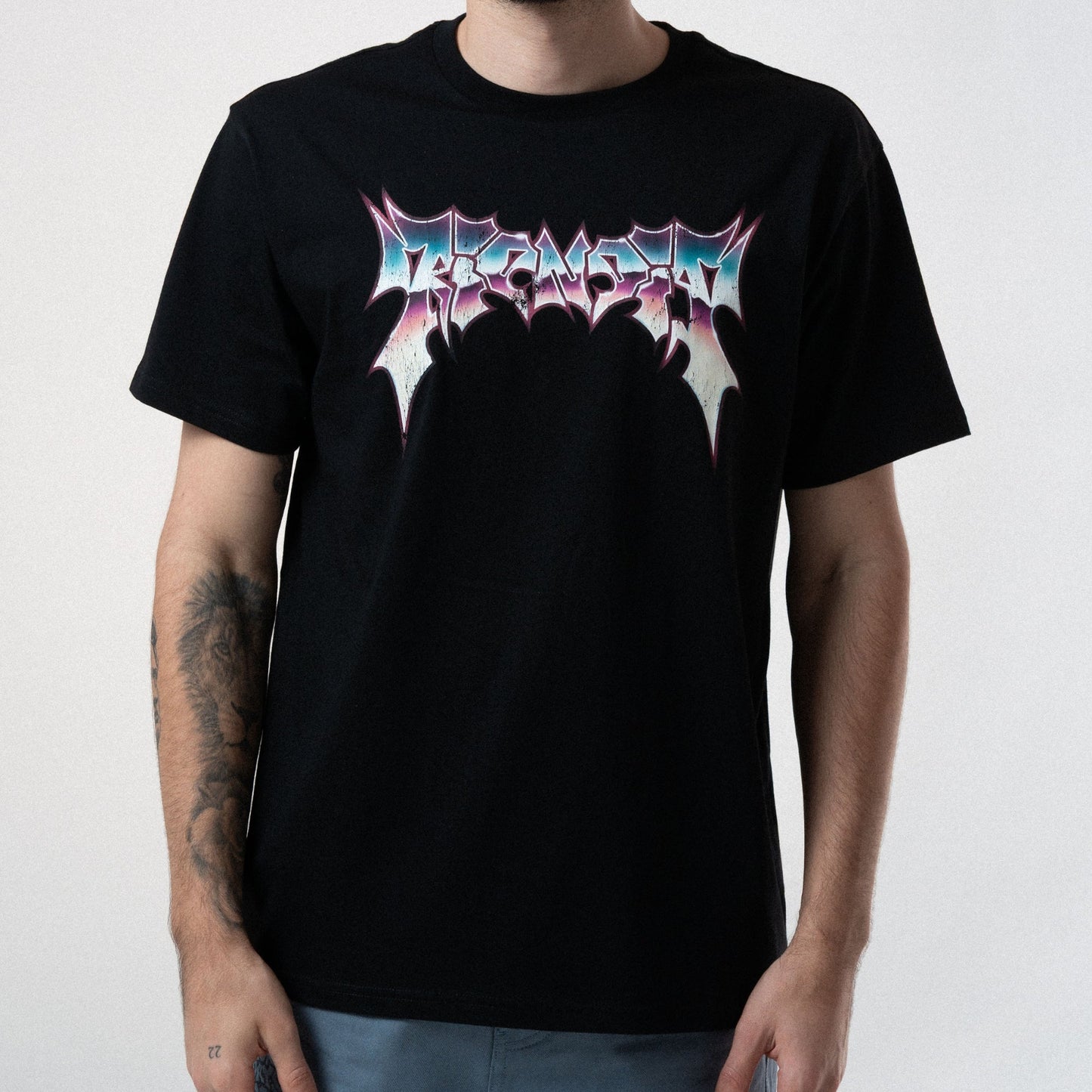 PLAYERA NOID (NEGRO WASH)