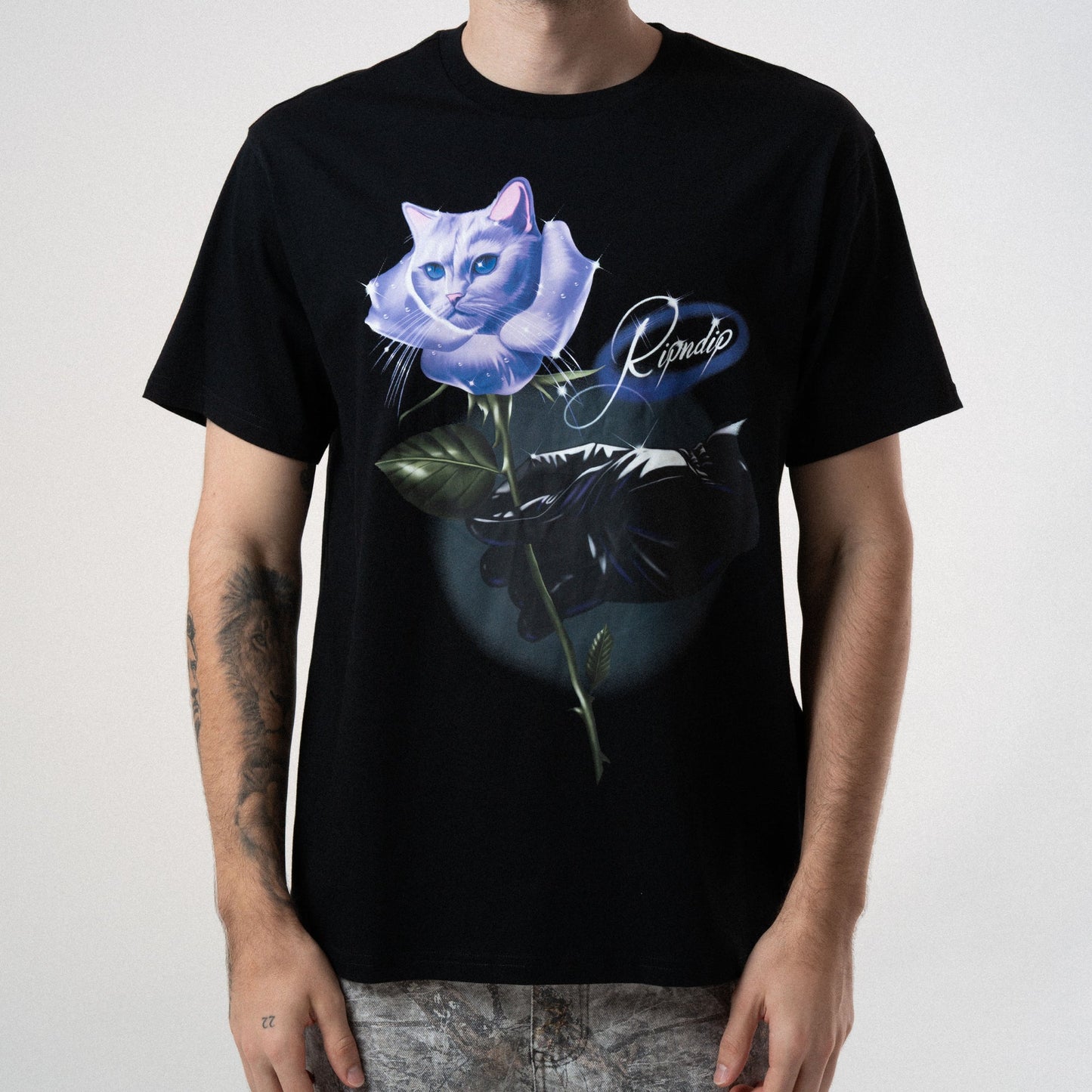 PLAYERA ROSE (NEGRO)