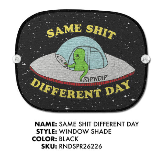 PANTALLA DE VENTANA SAME SHIT DIFFERENT DAY(NEGRO)