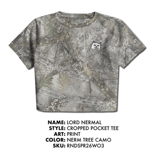 CROPPED LORD NERMAL CROPPED POCKET (NERM TREE CAMO)