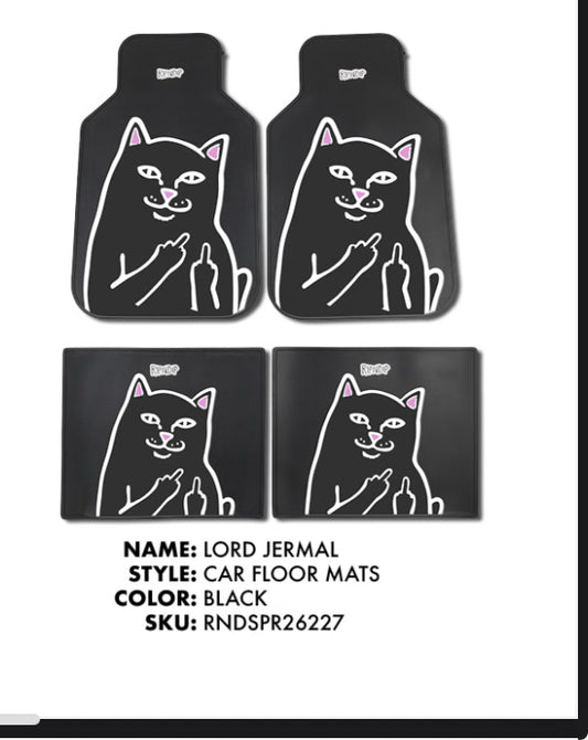 ALFOMBRILLAS PARA CARRO LORD JERMAL (NEGRO)