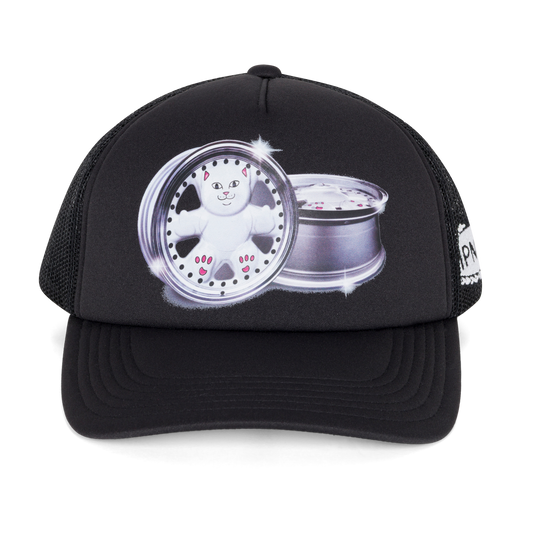 GORRA NERM WHEELS TRUCKER (NEGRO)