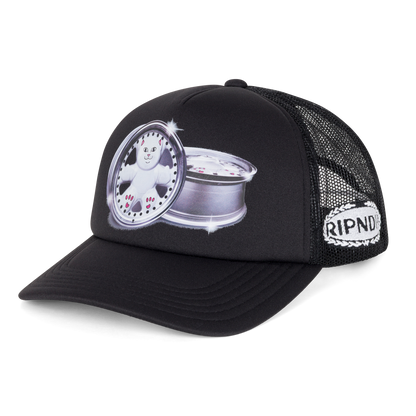 GORRA NERM WHEELS TRUCKER (NEGRO)